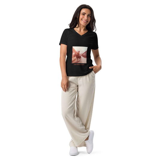 Women’s relaxed v-neck t-shirt